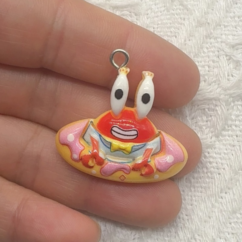 10pcs cartoon resin pendant, D - Jewelry Making Jewelry review and price