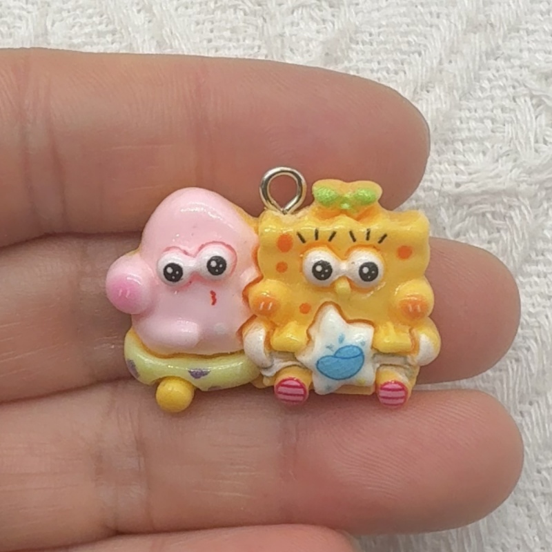 10pcs cartoon resin pendant, D - Jewelry Making Jewelry review and price