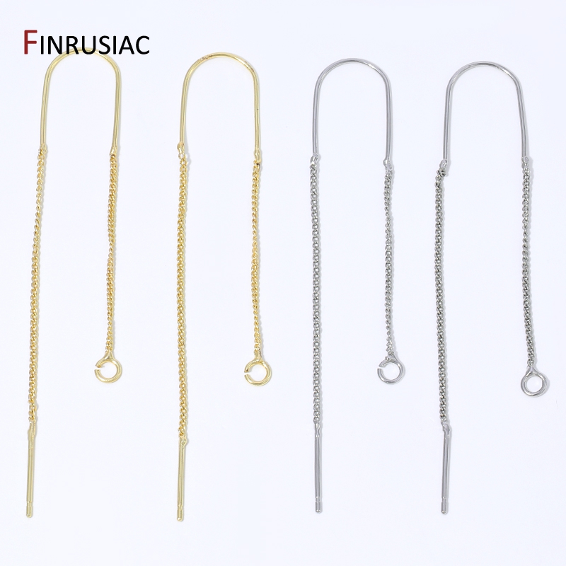 18K Gold Plated Brass Long Tas - Jewelry Making Essentials review and price