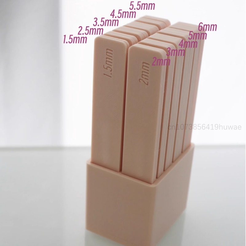 2PCS/set Ruler Thickness Plate - Jewelry Making Guide review and price