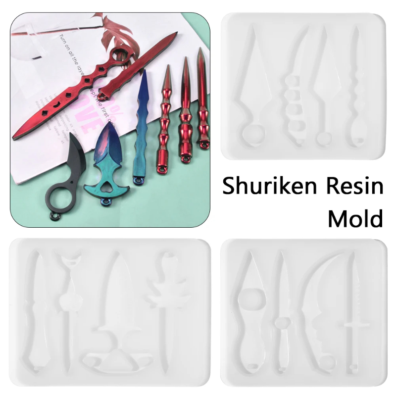 Shuriken Ninja Star Silicone M - Jewelry Making Tools List review and price