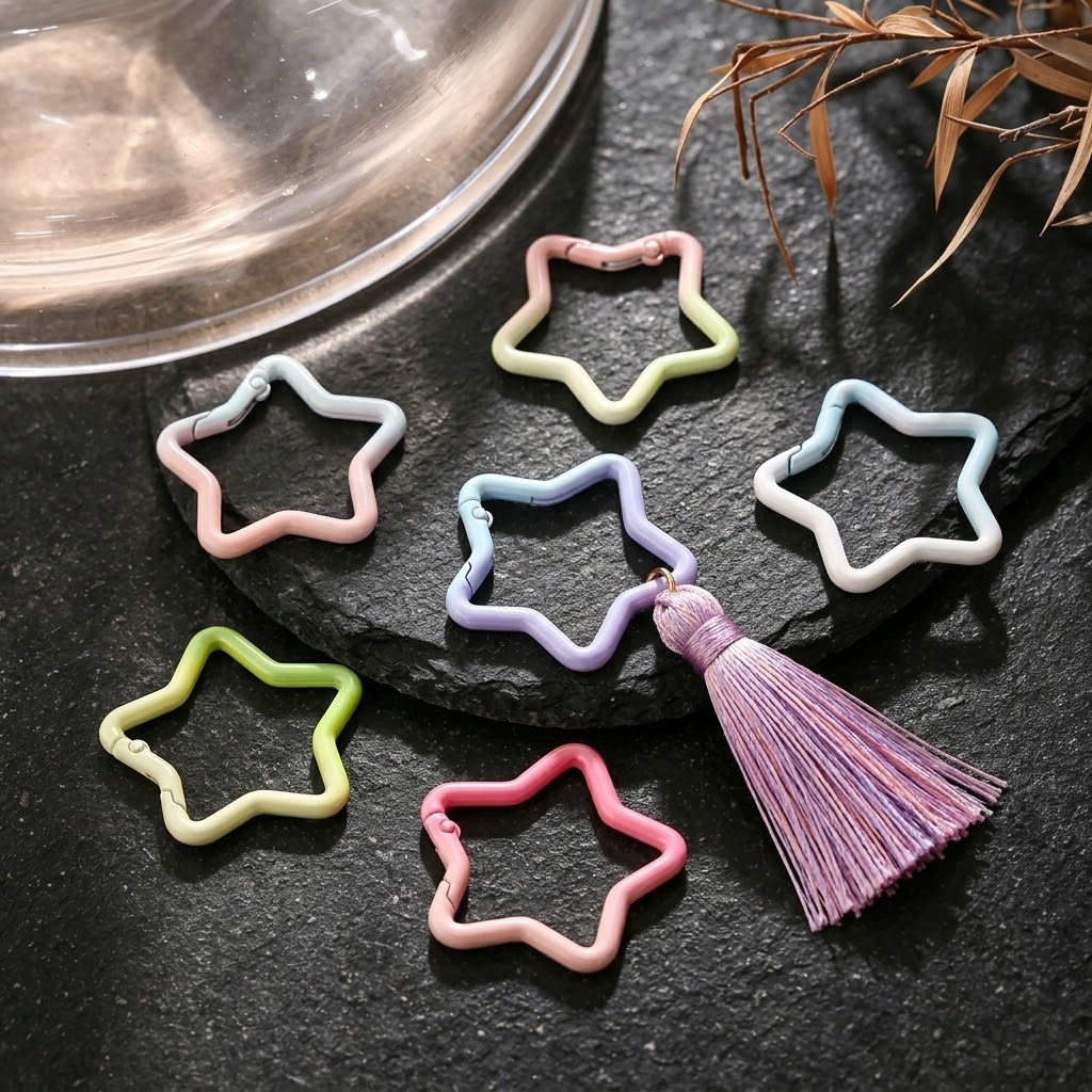 5PCS Gradient Star Shape Sprin - Jewelry Making Essentials review and price