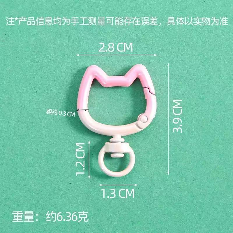 5-10PCS Gradient Cute Cat Clas - Jewelry Making Essentials review and price